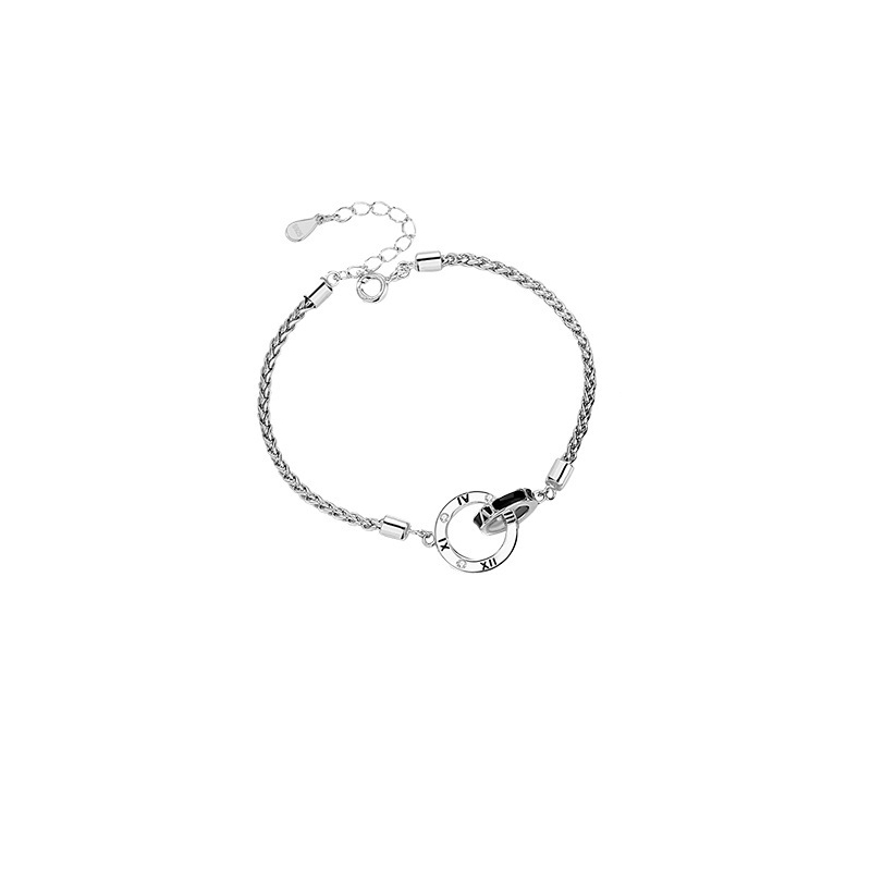 women bracelet 15.5cm with 3cm extender chain