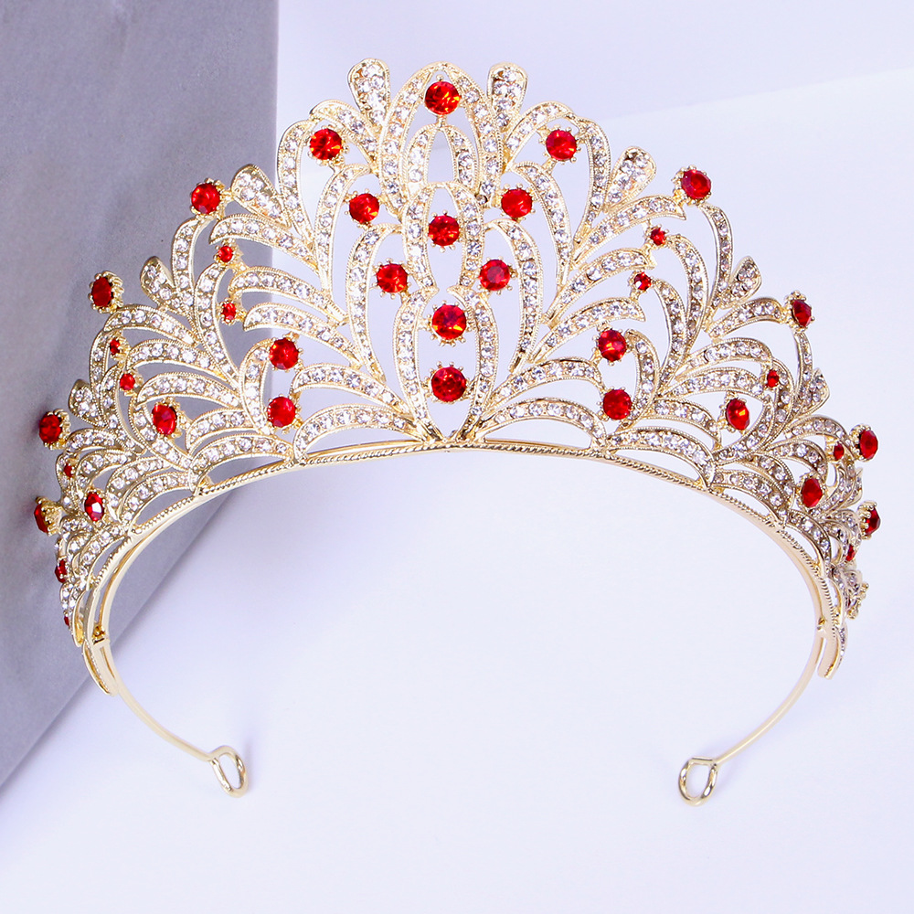 KC golden white diamond with red