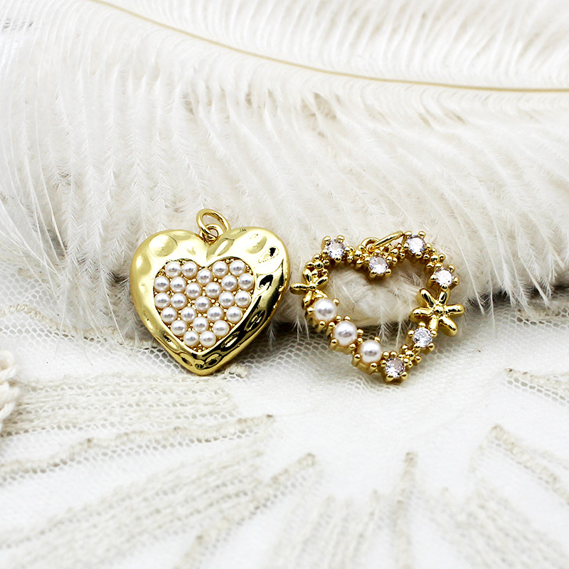 Pearl Heart 19.5 * 20.5 mm