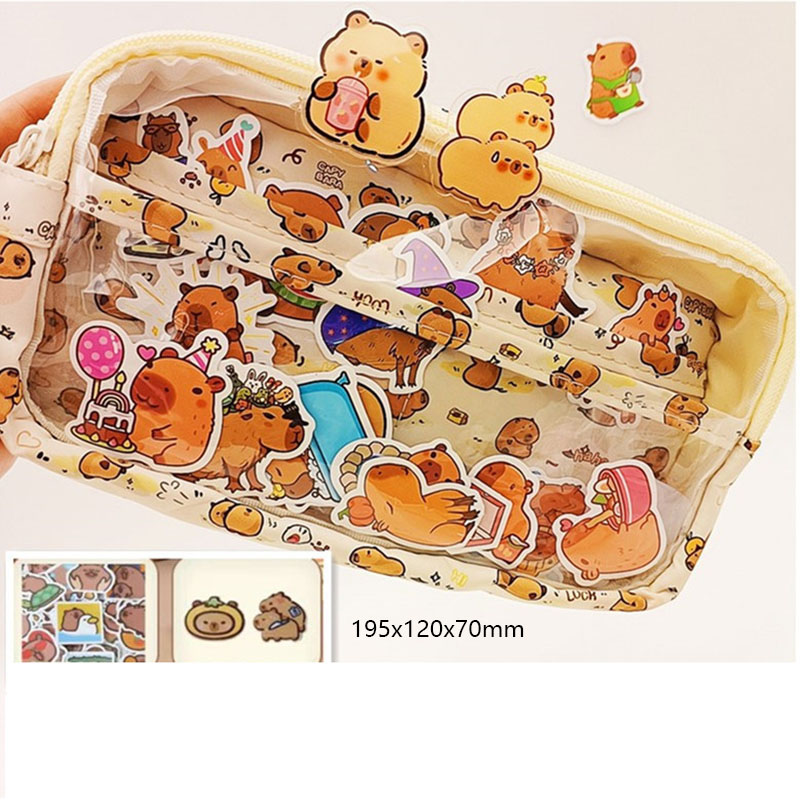 5 layer printing pen bag - 12 pieces set