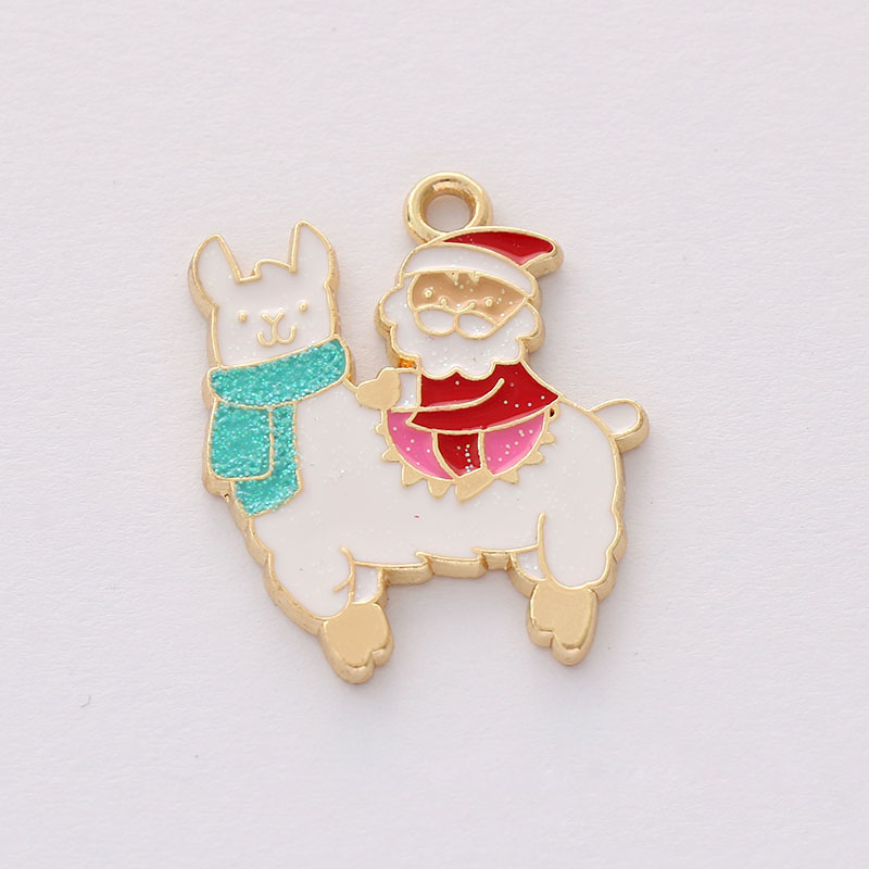 10:22x26mm gold Santa Claus