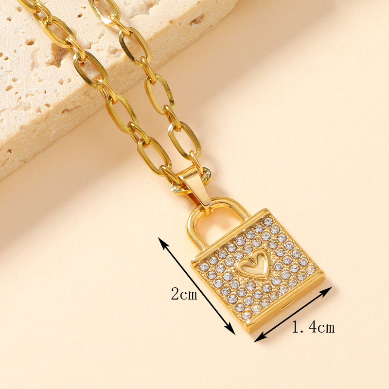 6:Love Lock Necklace