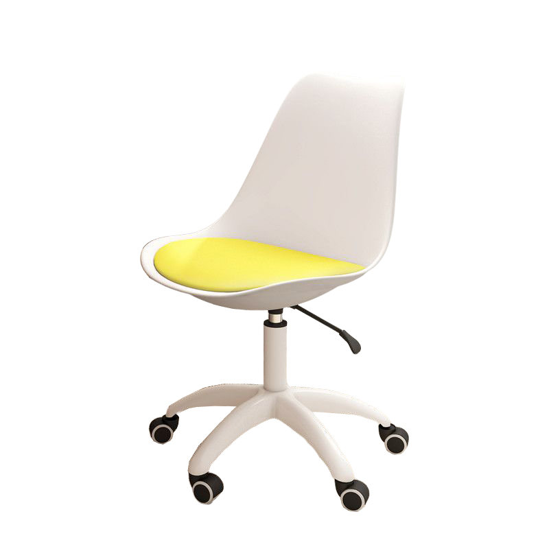 White back   yellow seat cushion