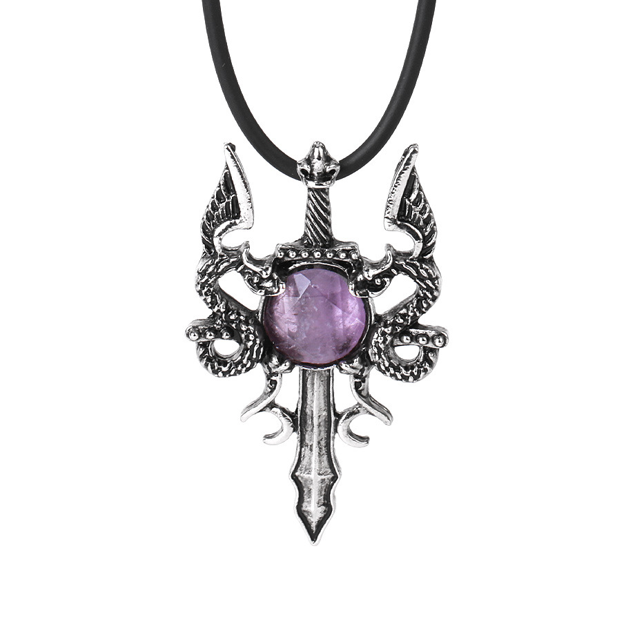 Amethyst necklace