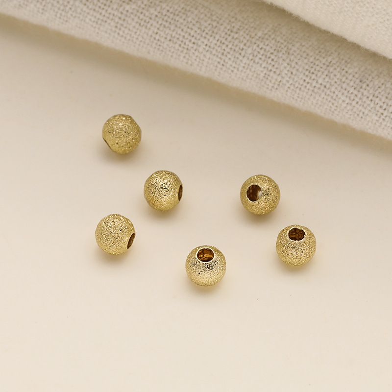 14K Gold color 3mm