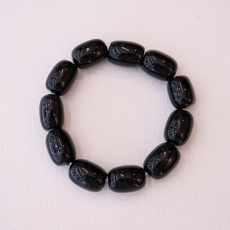 6 Black Agate