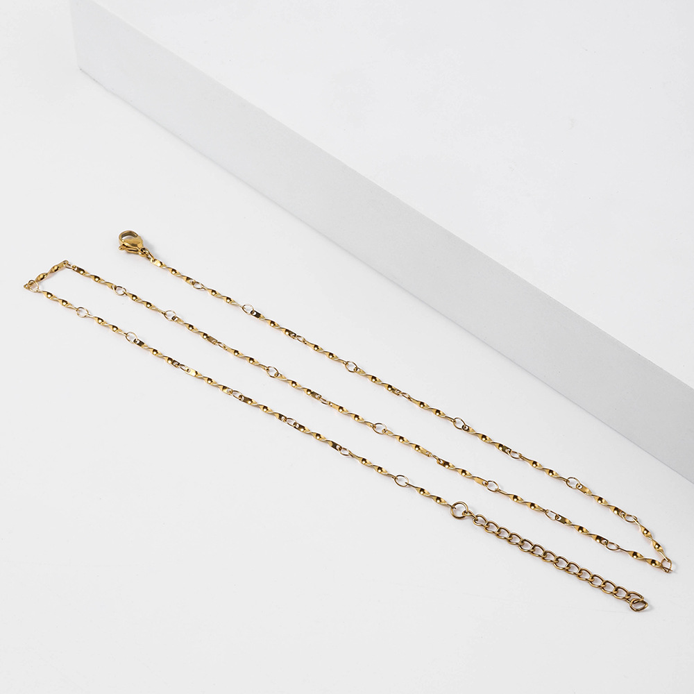 gold 45cm tail chain 5CM