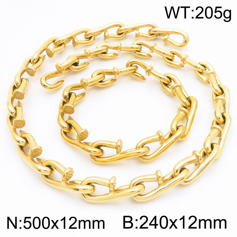 8:Gold bracelet 24cm