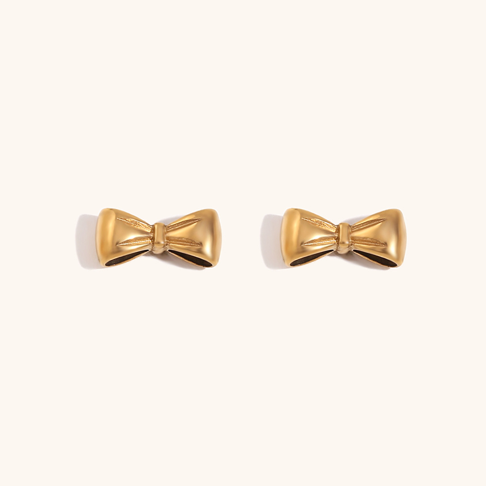 Stud earrings - Gold