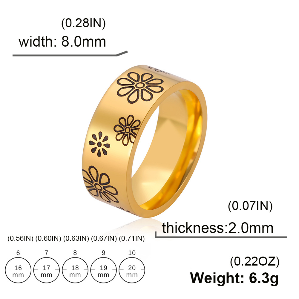 Gold - corrosion smear US Size #7