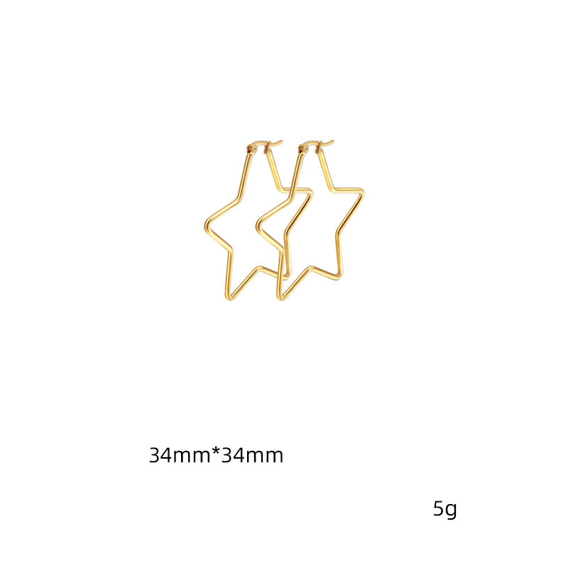 8:gold 2*34mm