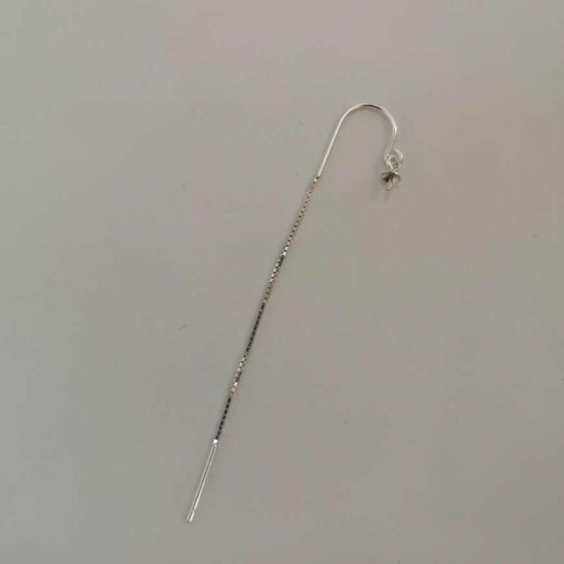 0.7 wire ear hook +0.65*4cm box chain +0.75*11mm e