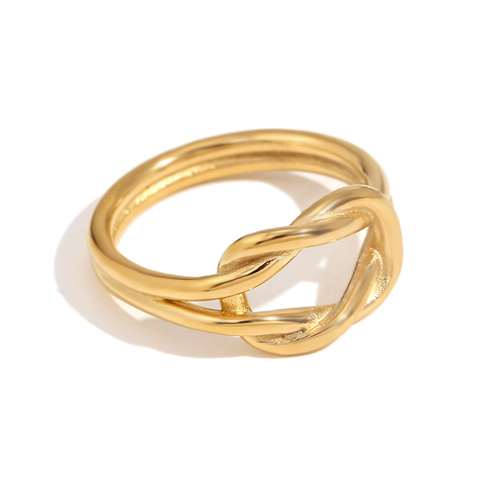 Couple ring - Gold - size 8