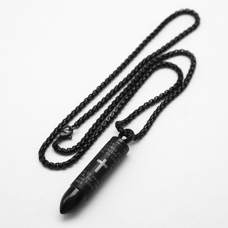 9:Black with 60cm square pearl chain