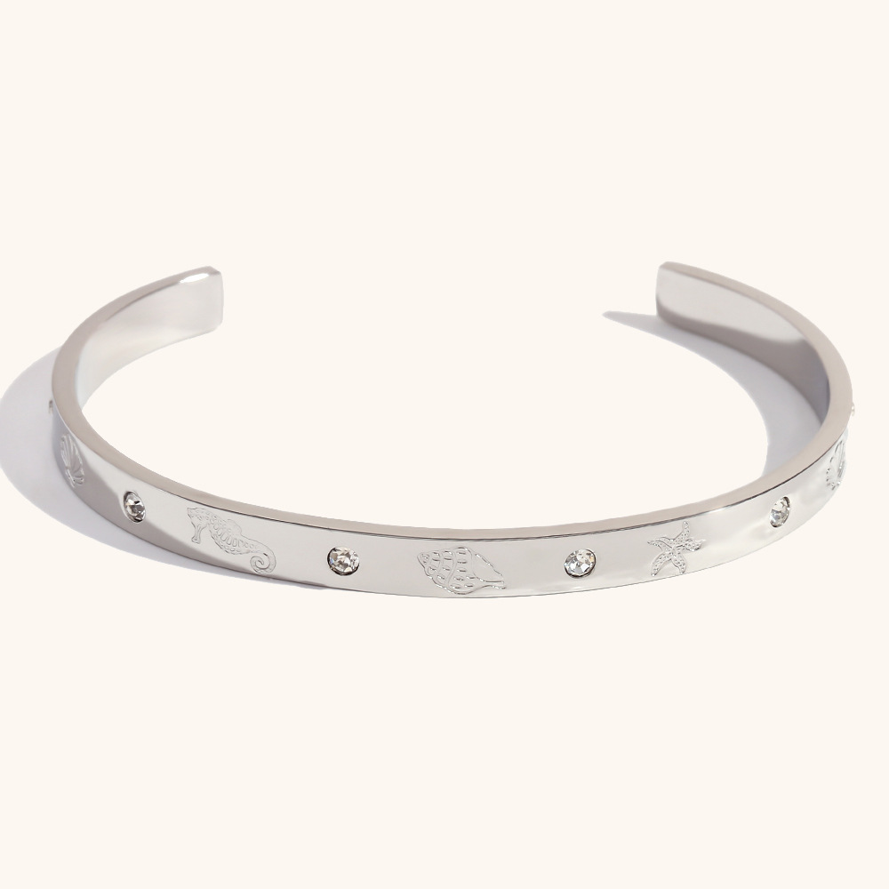 The first Bangle in ocean wind design series-steel