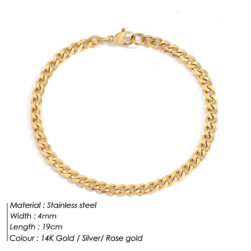 8:Gold 4MM-19CM