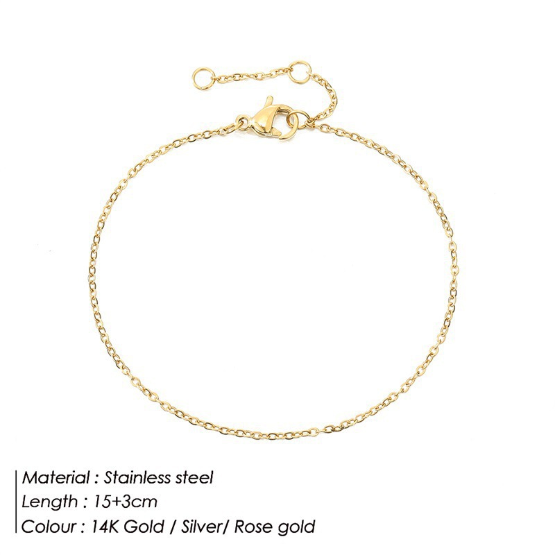 Single Layer-14k Gold