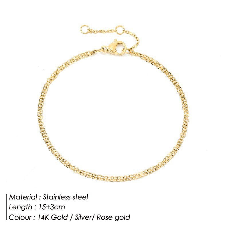 Double-decker-14k gold