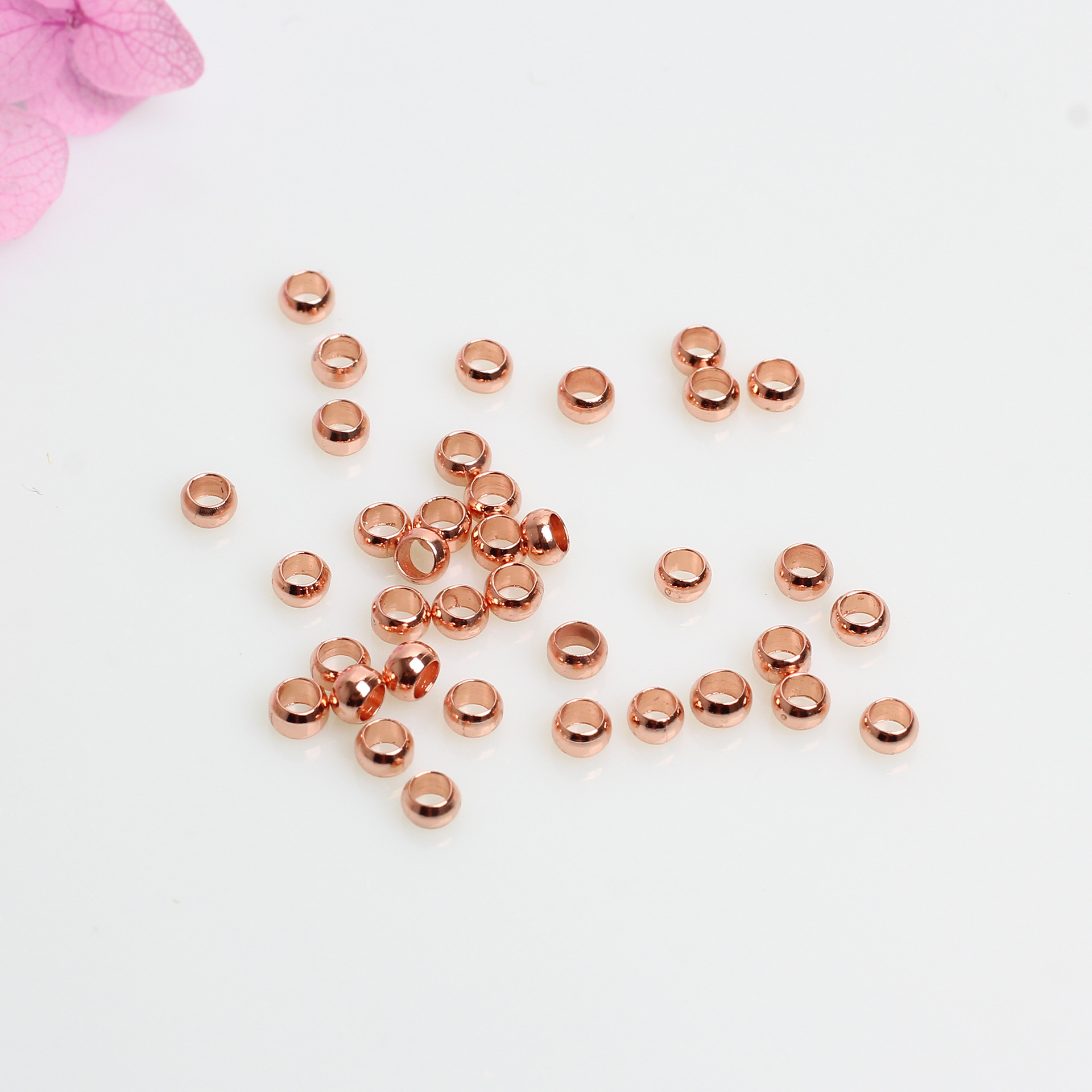 rose gold color 2.0mm (10g about 800 PCS)