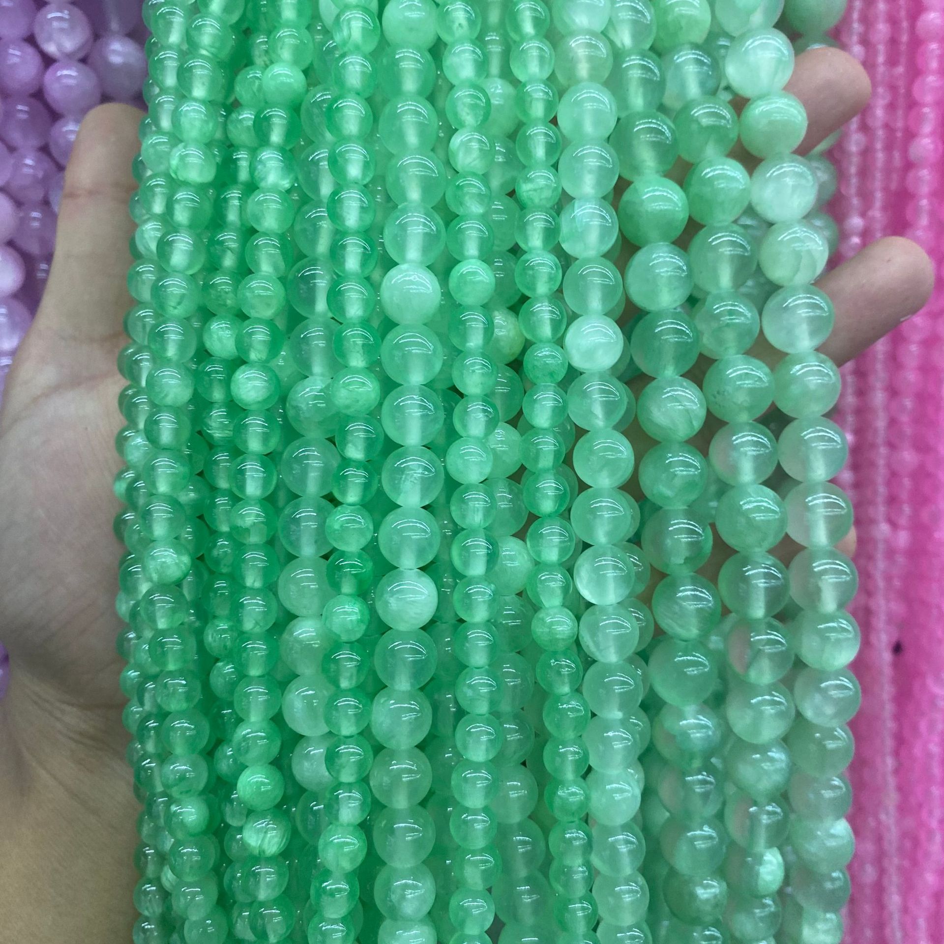 green 90 pieces in a 4mm strip