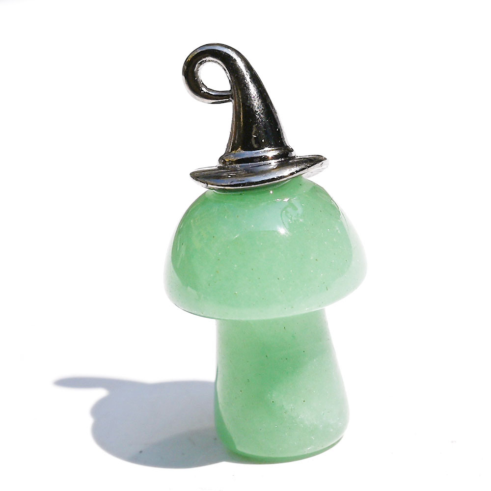 18:Mushroom green aventurine about 25*30mm