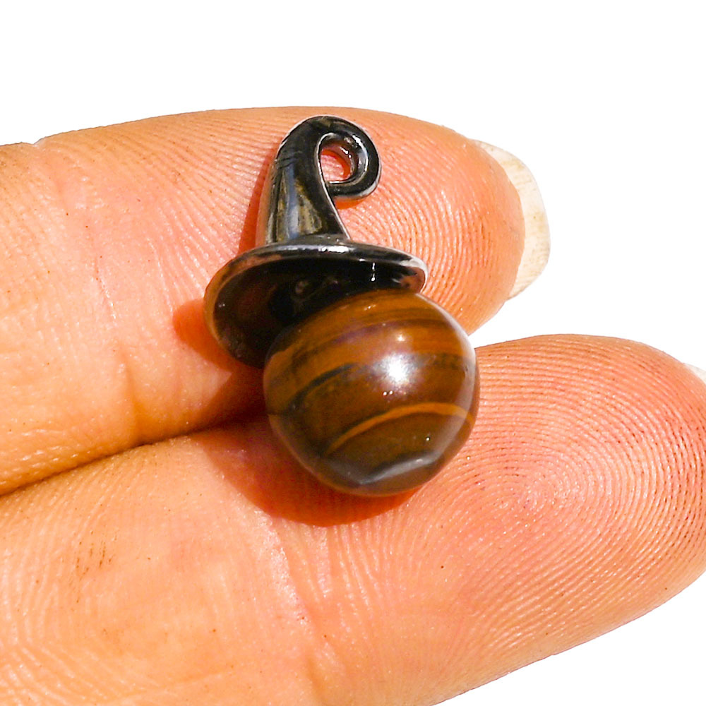 22:Ball tiger eye about 21*10mm