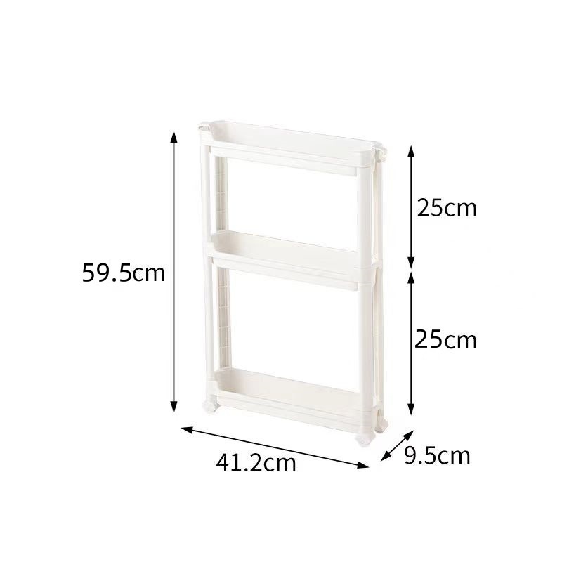 9.5 Three-layer narrow cabinet 59.5 high