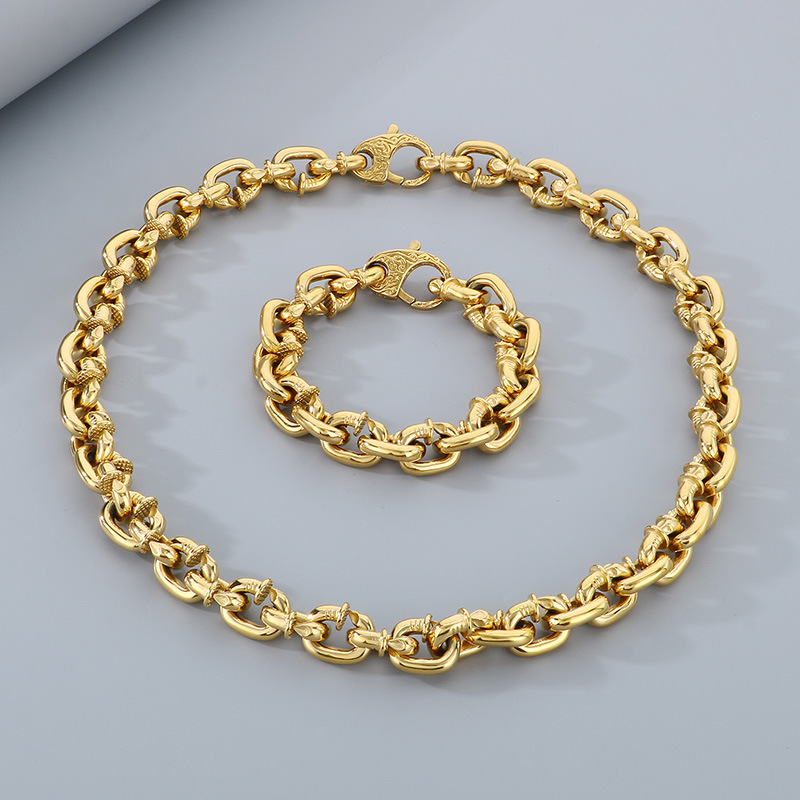 gold Bracelet 23cm