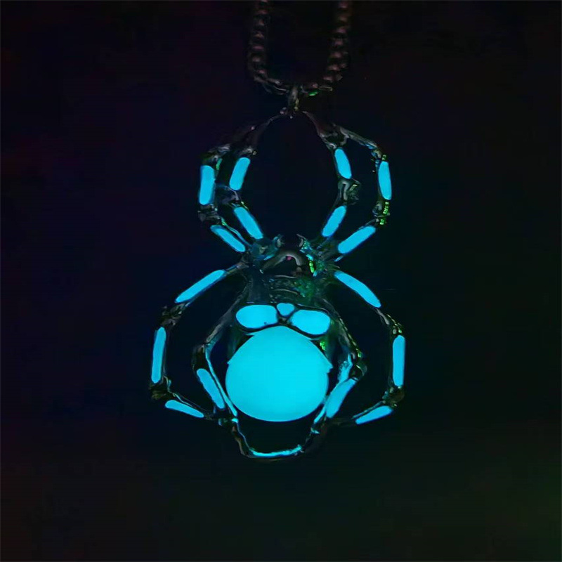 Blue Light Necklace (2.7cm*4.9cm chain length 60cm