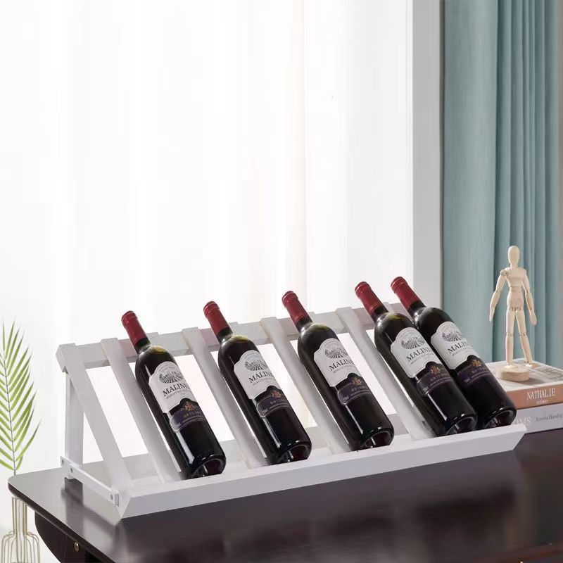 9 bottles 85cm long - white