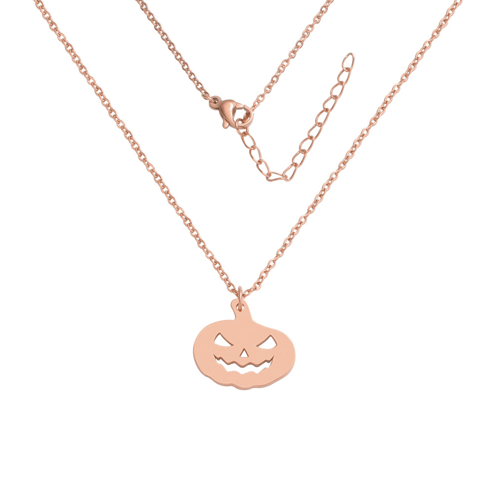 Rose gold pumpkin head