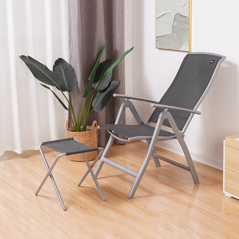 Folding chair and Ottoman