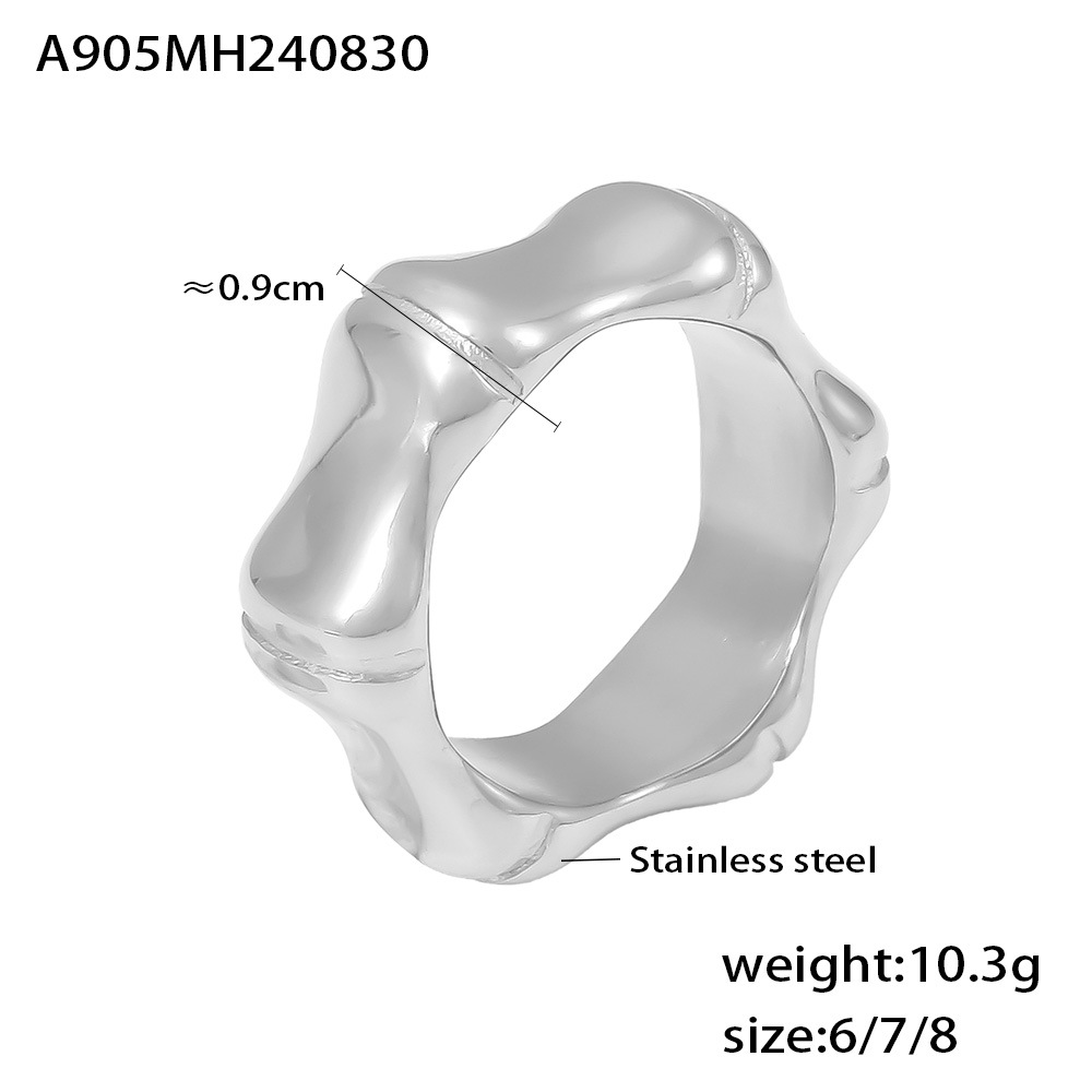 steel color US Size #6