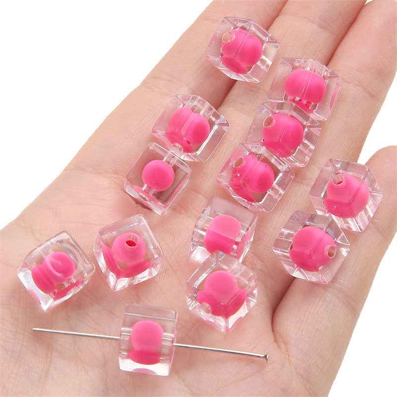 5:Transparent Rose Red (10 pcs/pack)