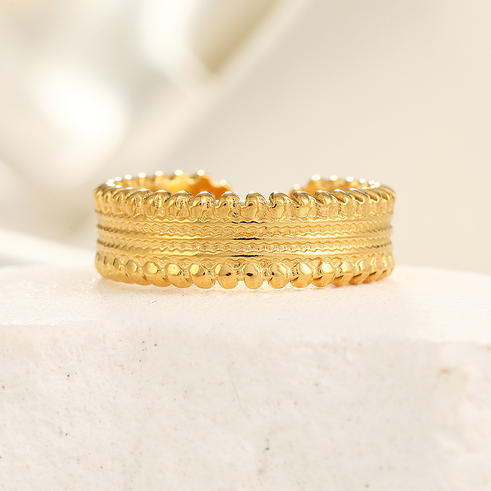 18k gold wave