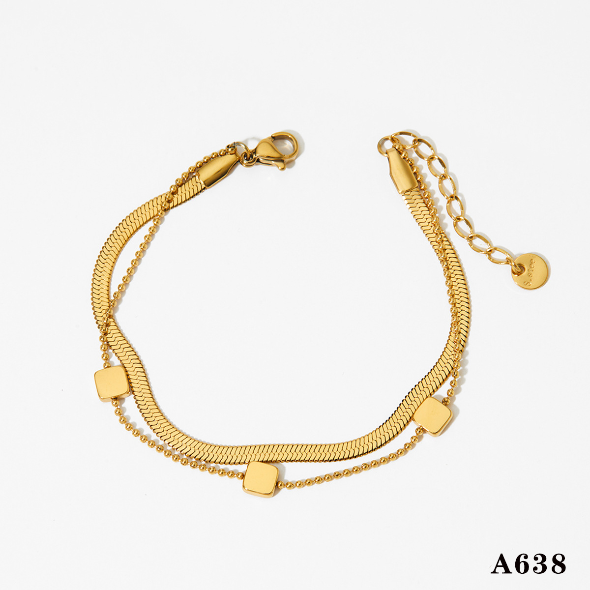 5:Gold anklet