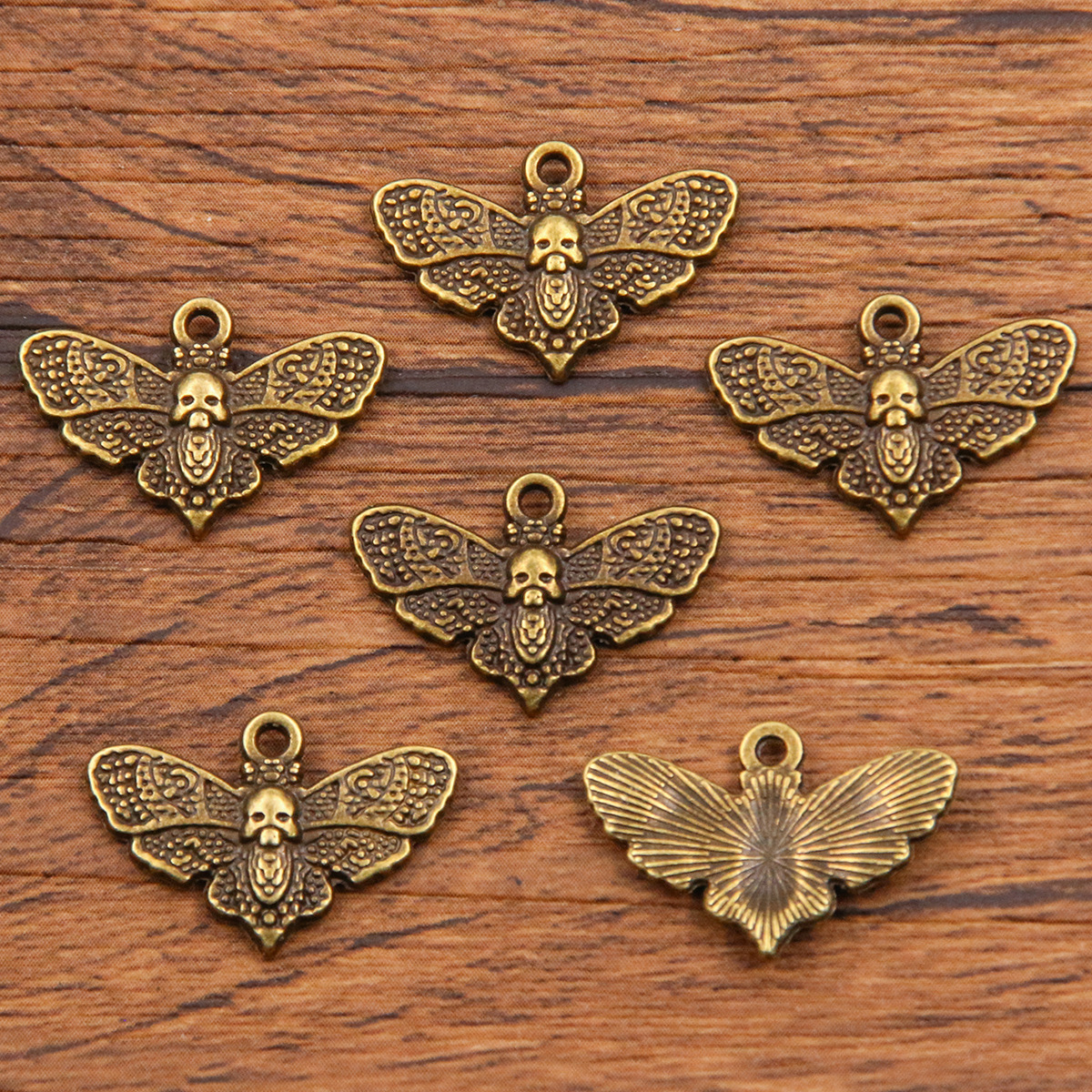 3:Small antique bronze color 13X20mm