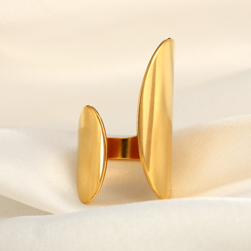 18k gold size ellipse