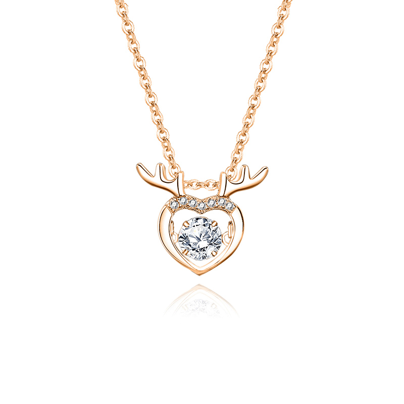 FDTD-002 (Zircon White Diamond Rose Gold)