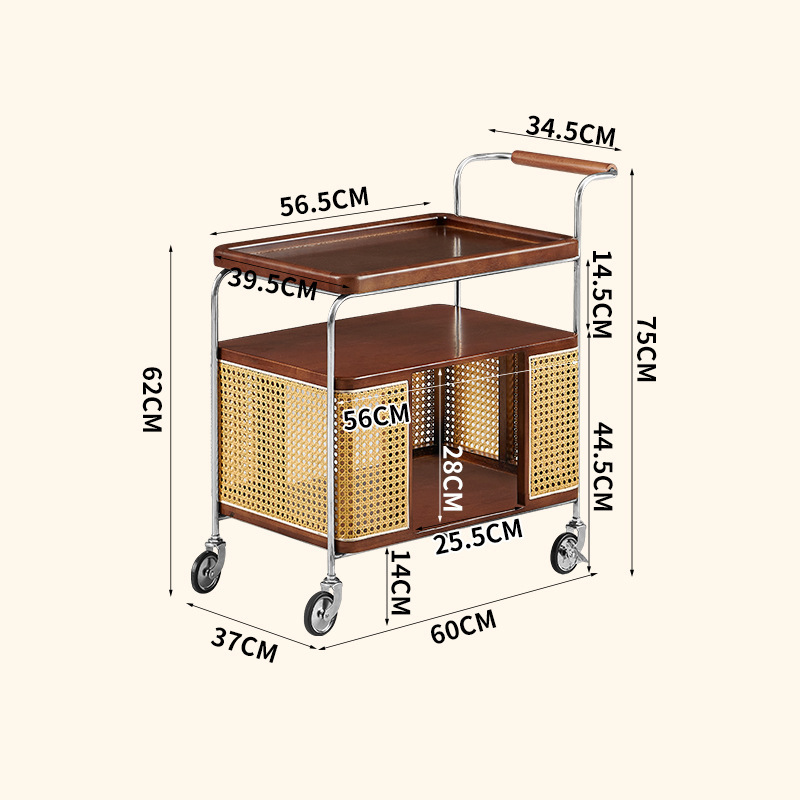 Model B - Walnut color