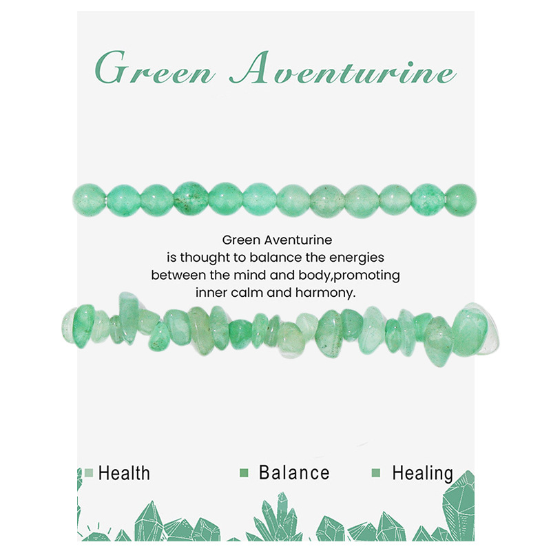 3 Green Aventurine