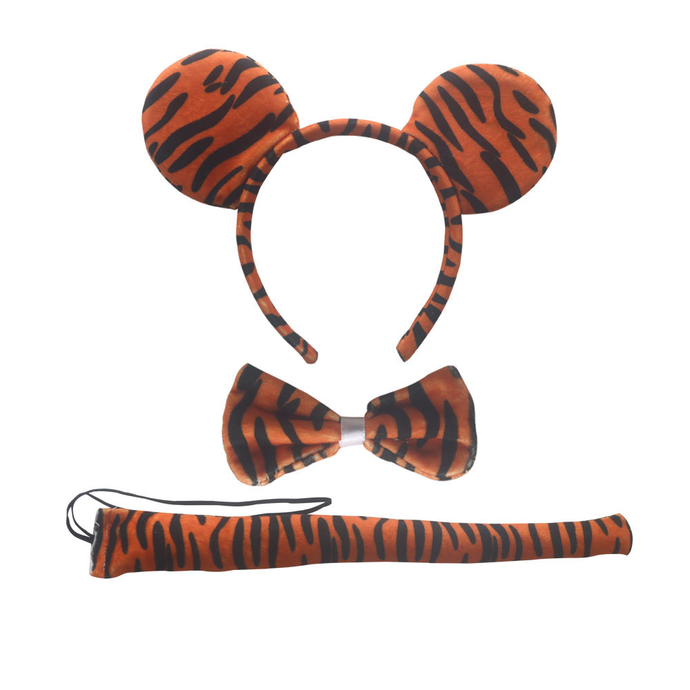 Round eared tiger 3-piece set