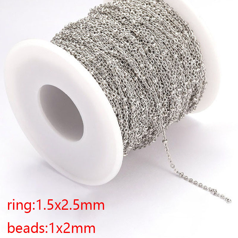 1.5x2.5mm steel color