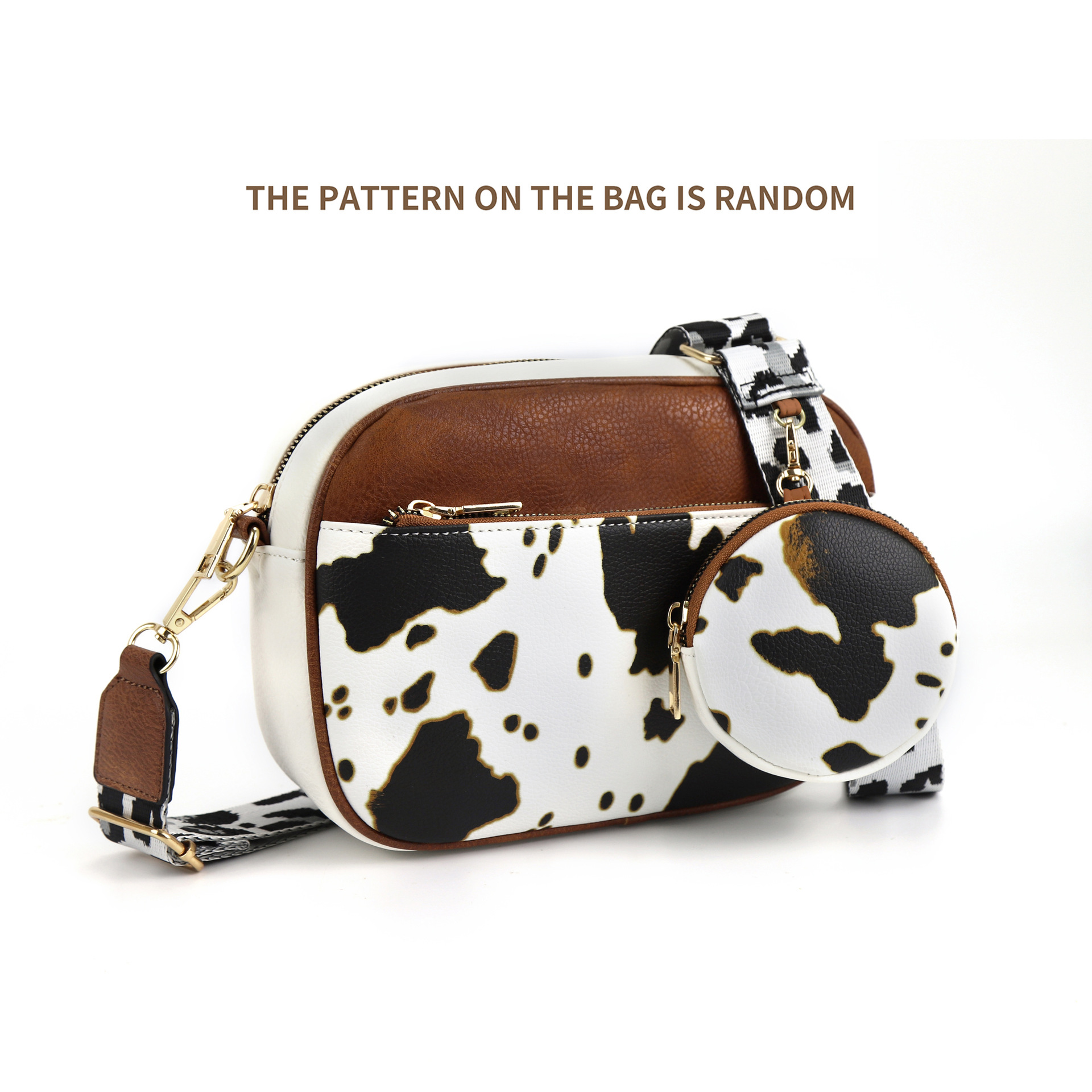 Dairy bag-white brown ( spot )