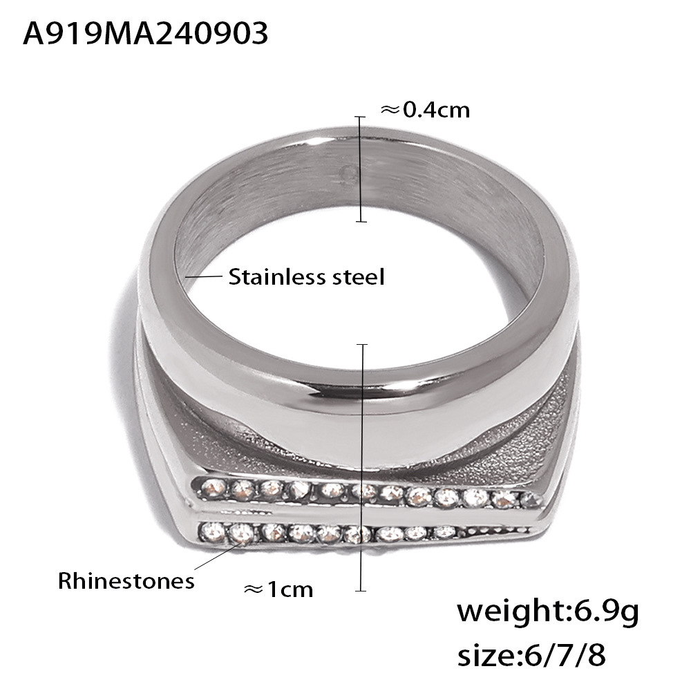 steel color US Size #6