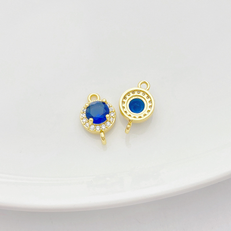 14K sapphire blue