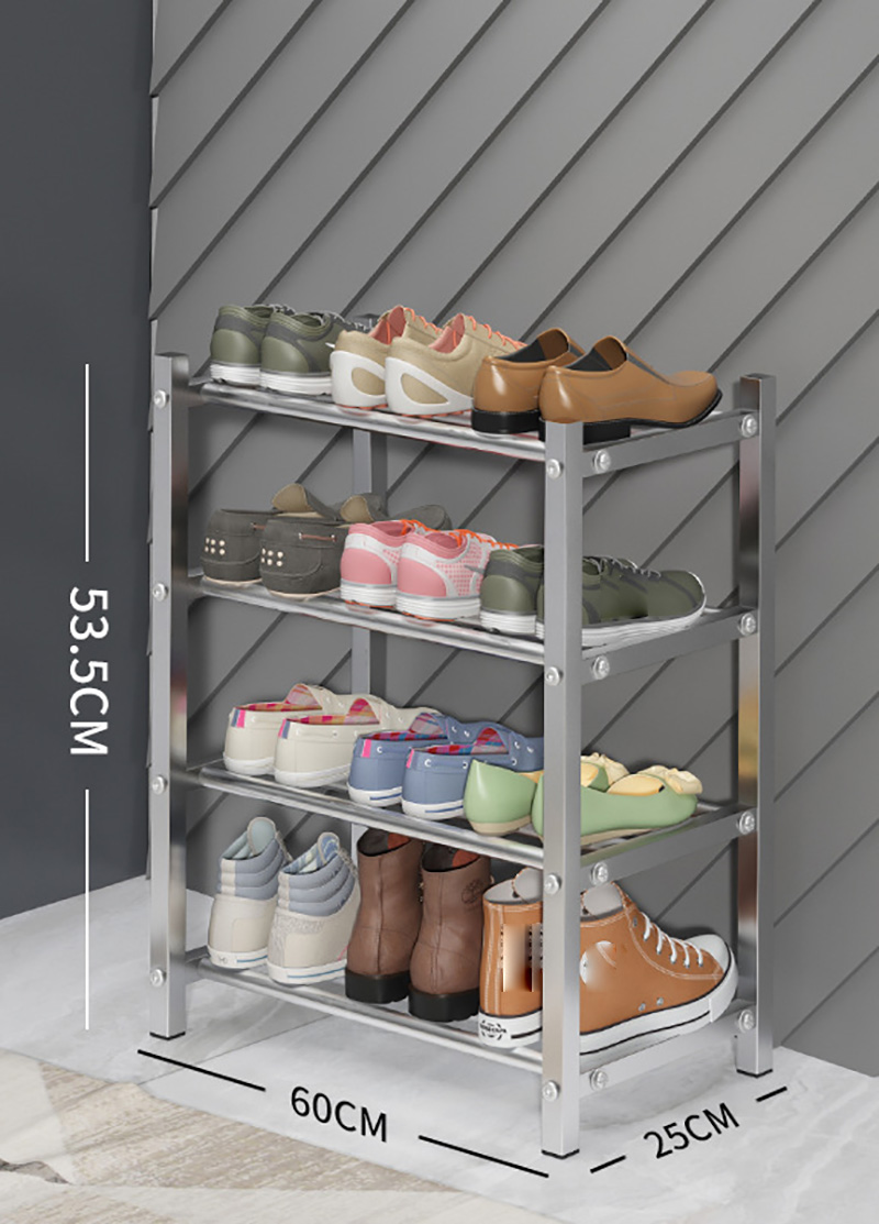 Shoe rack light four layers 60cm