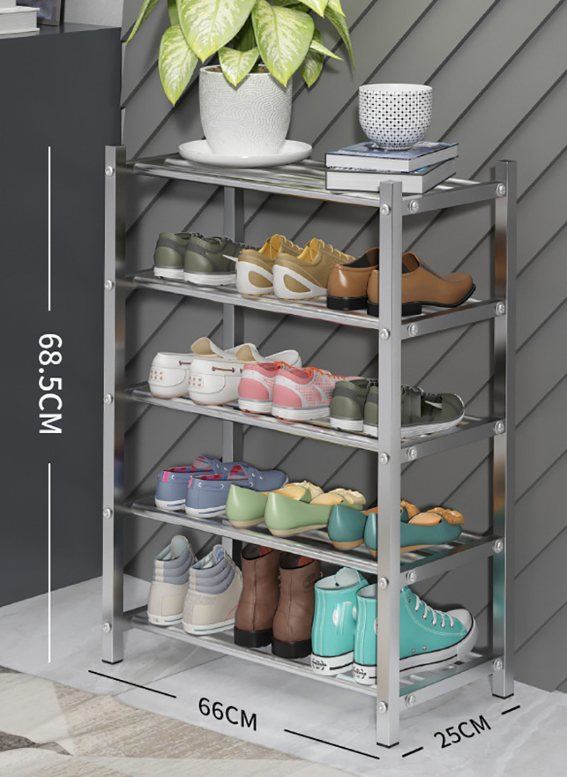 Shoe rack light five layer 66cm