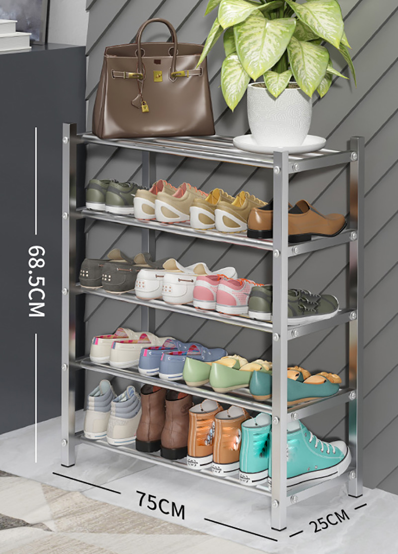 Shoe rack light five layer 75cm