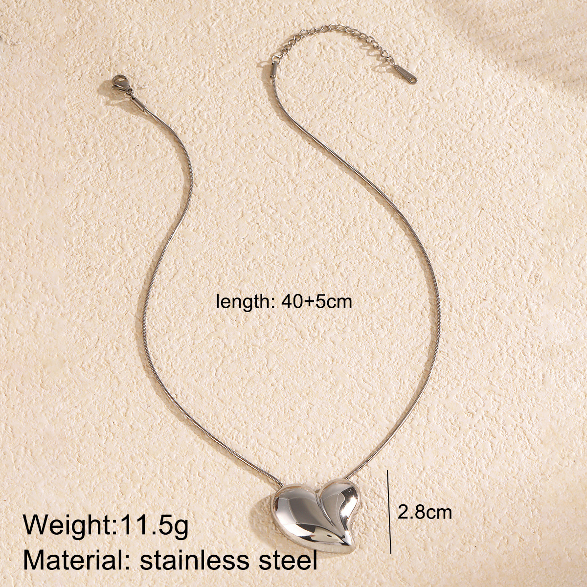 Steel necklace